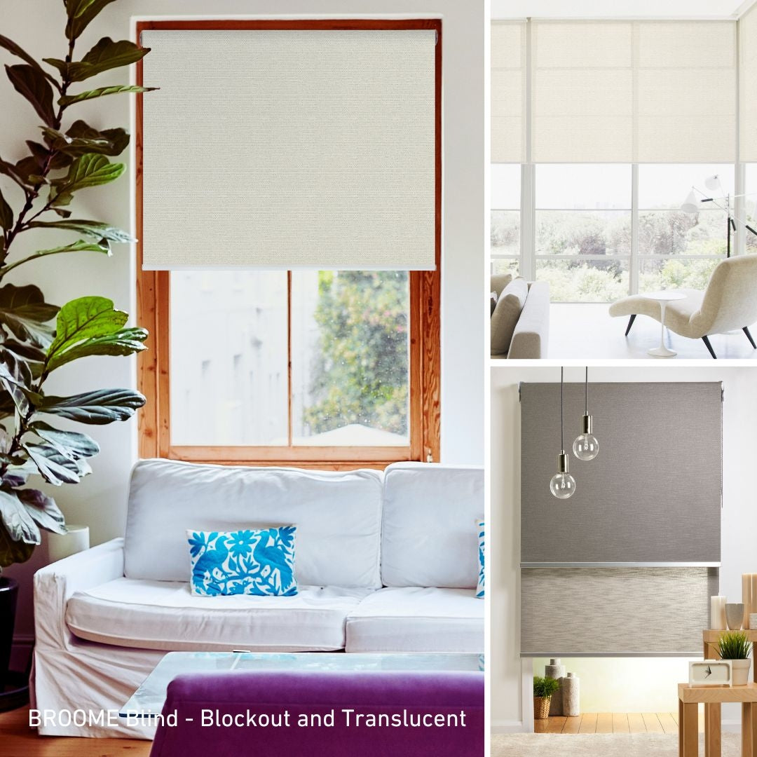 Broome Blockout Roller Blinds