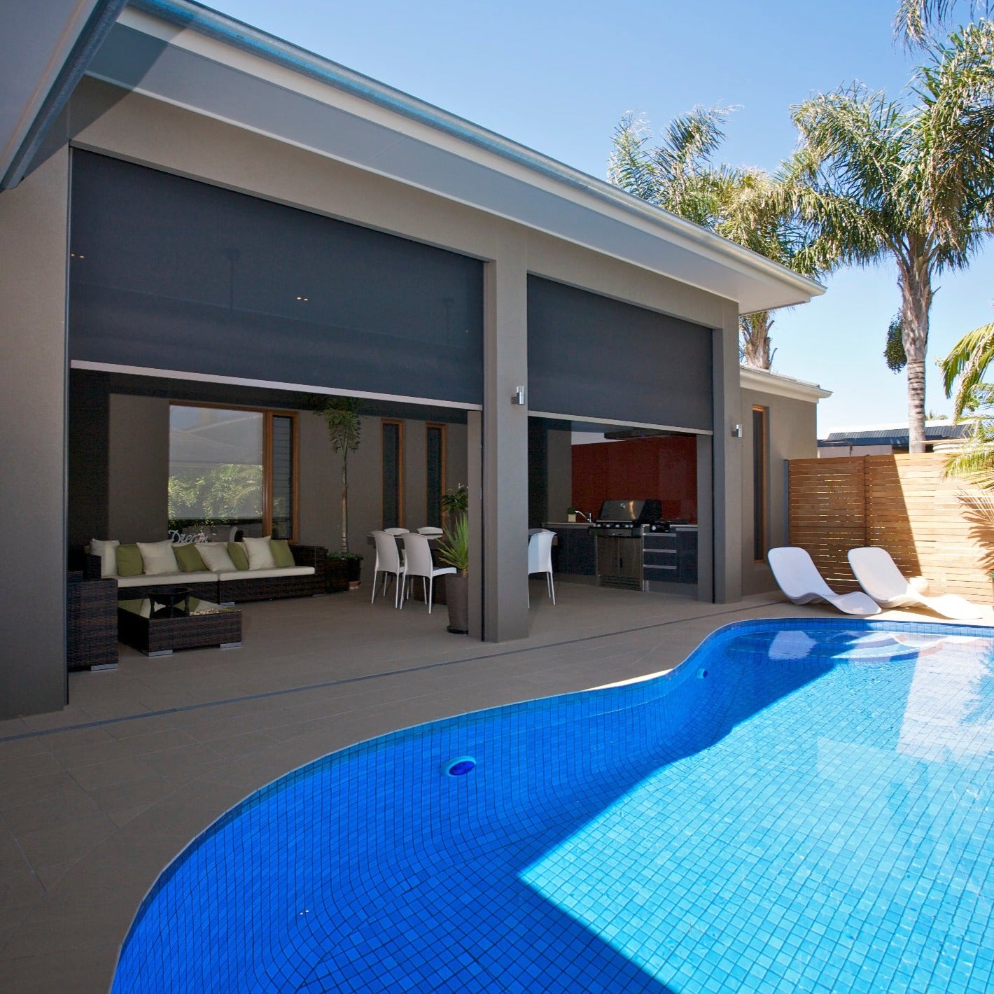 Zip Guide Outdoor Blinds