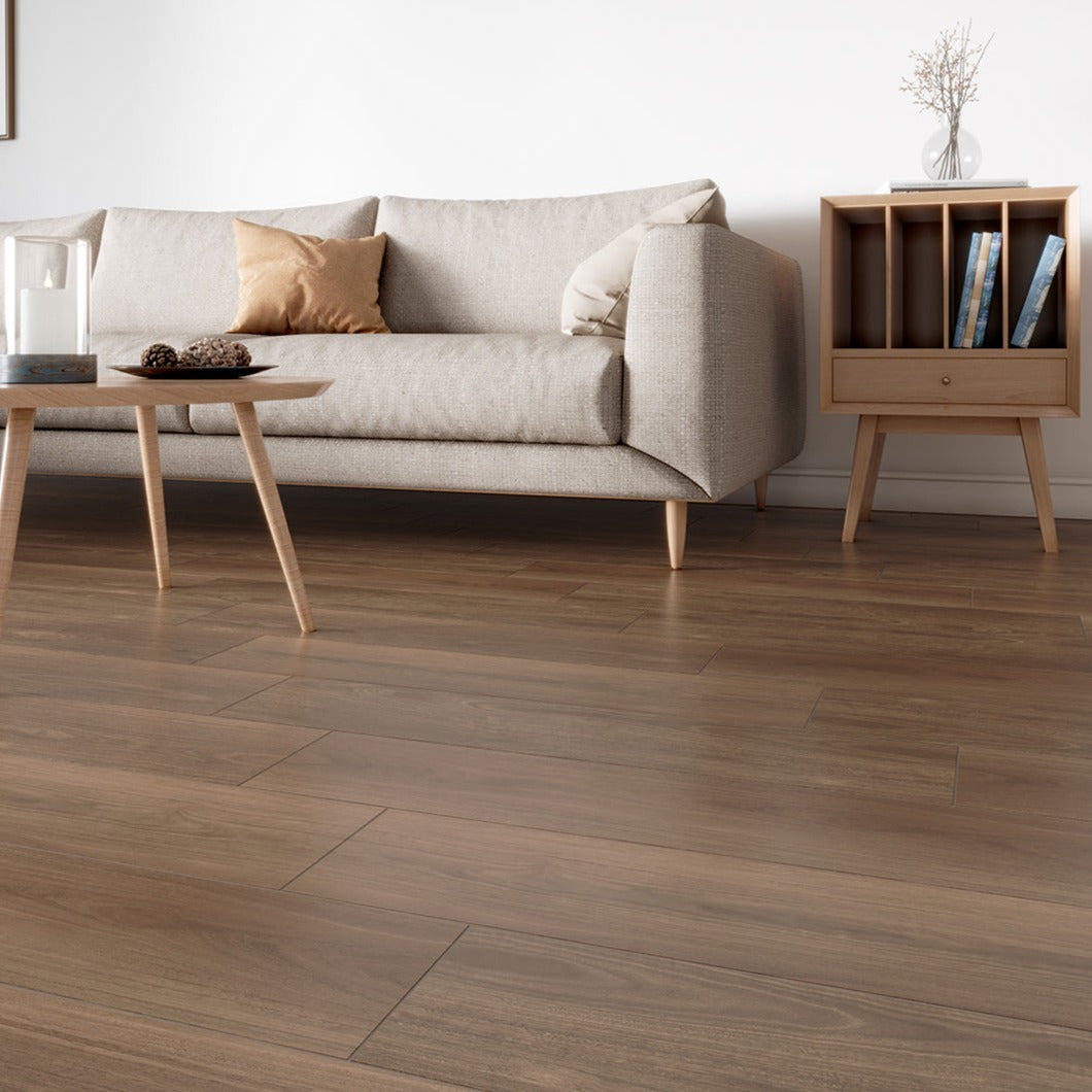 Spotted Gum 8mm Hybrid Flooring- $37.90m2