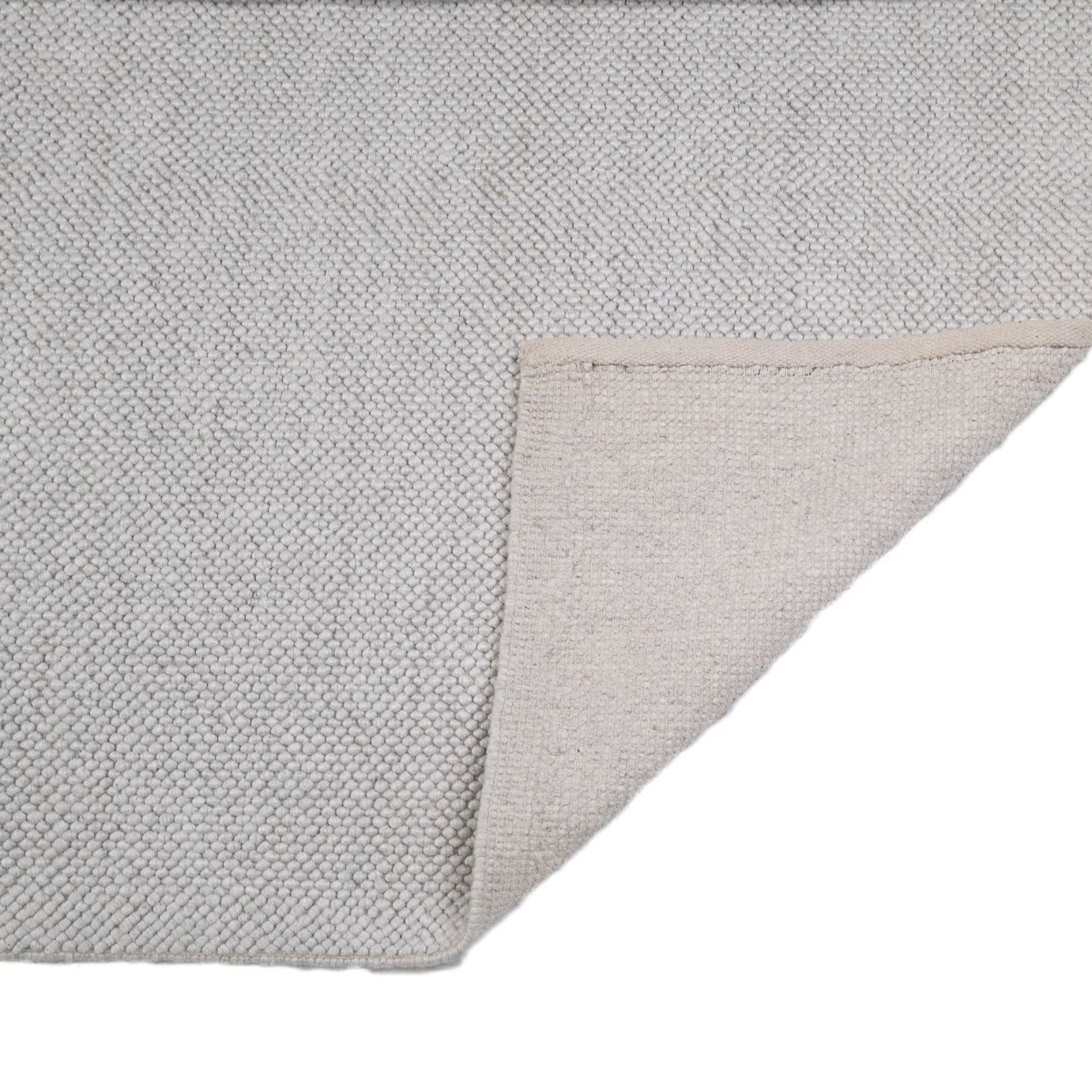 Lunar Wool Rug - Silver