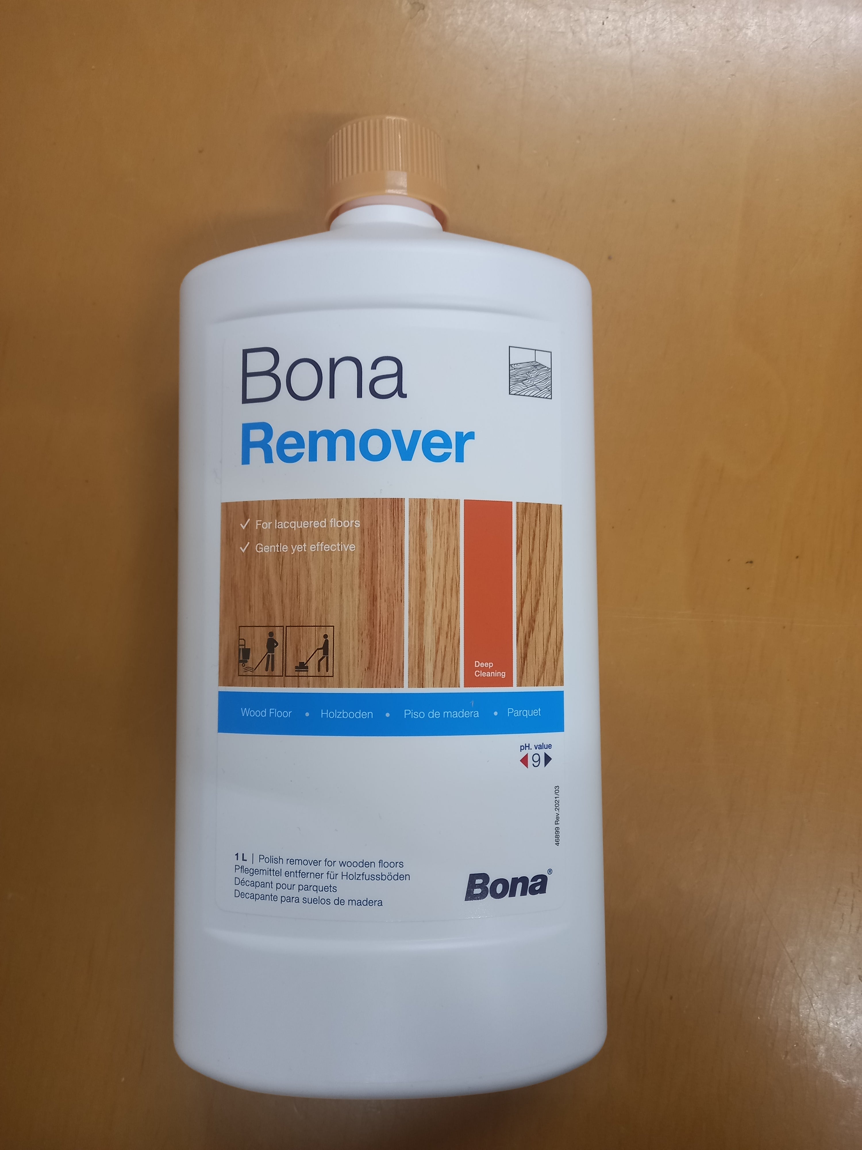 Bona Remover 1L - Stubborn Marks & Polish Remover
