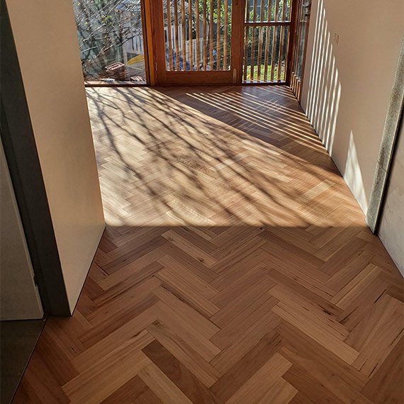 Blackbutt 14.5mm Herringbone Flooring
