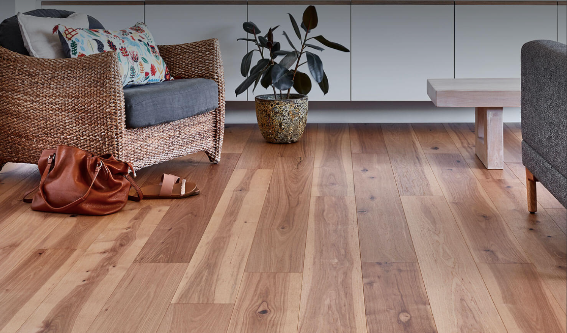 Natural 14mm American Hickory Flooring