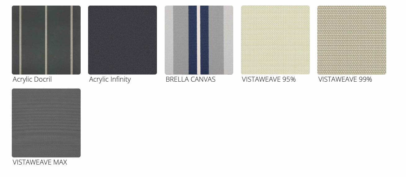 Fixed Guide Outdoor Awnings