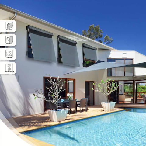 Fixed Guide Outdoor Awnings