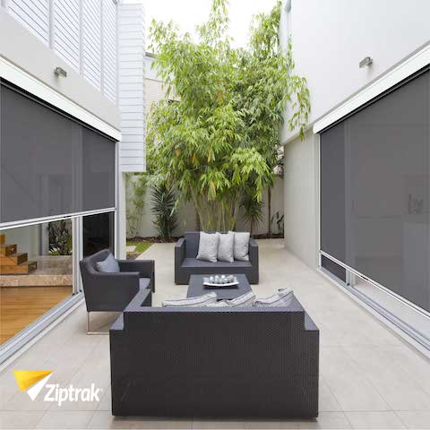 Ziptrak Outdoor Blinds