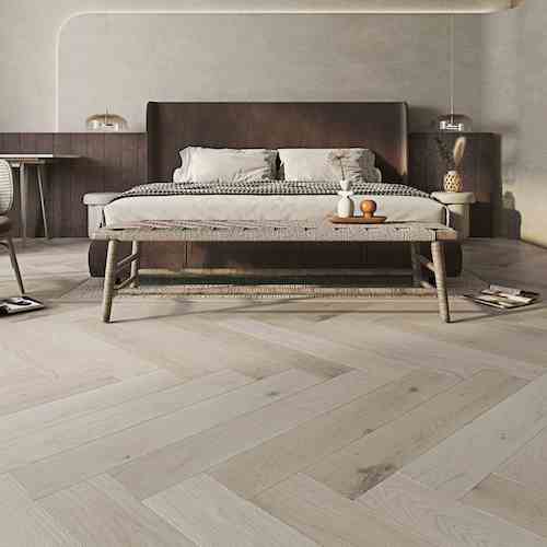 Wisteria Sands 15mm Herringbone Flooring