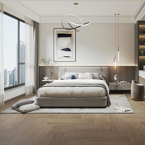 Cassia Oak 15mm Herringbone Flooring