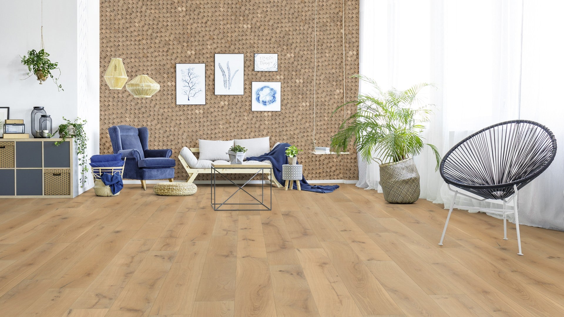 Sunlit Oak 14mm Timber Flooring