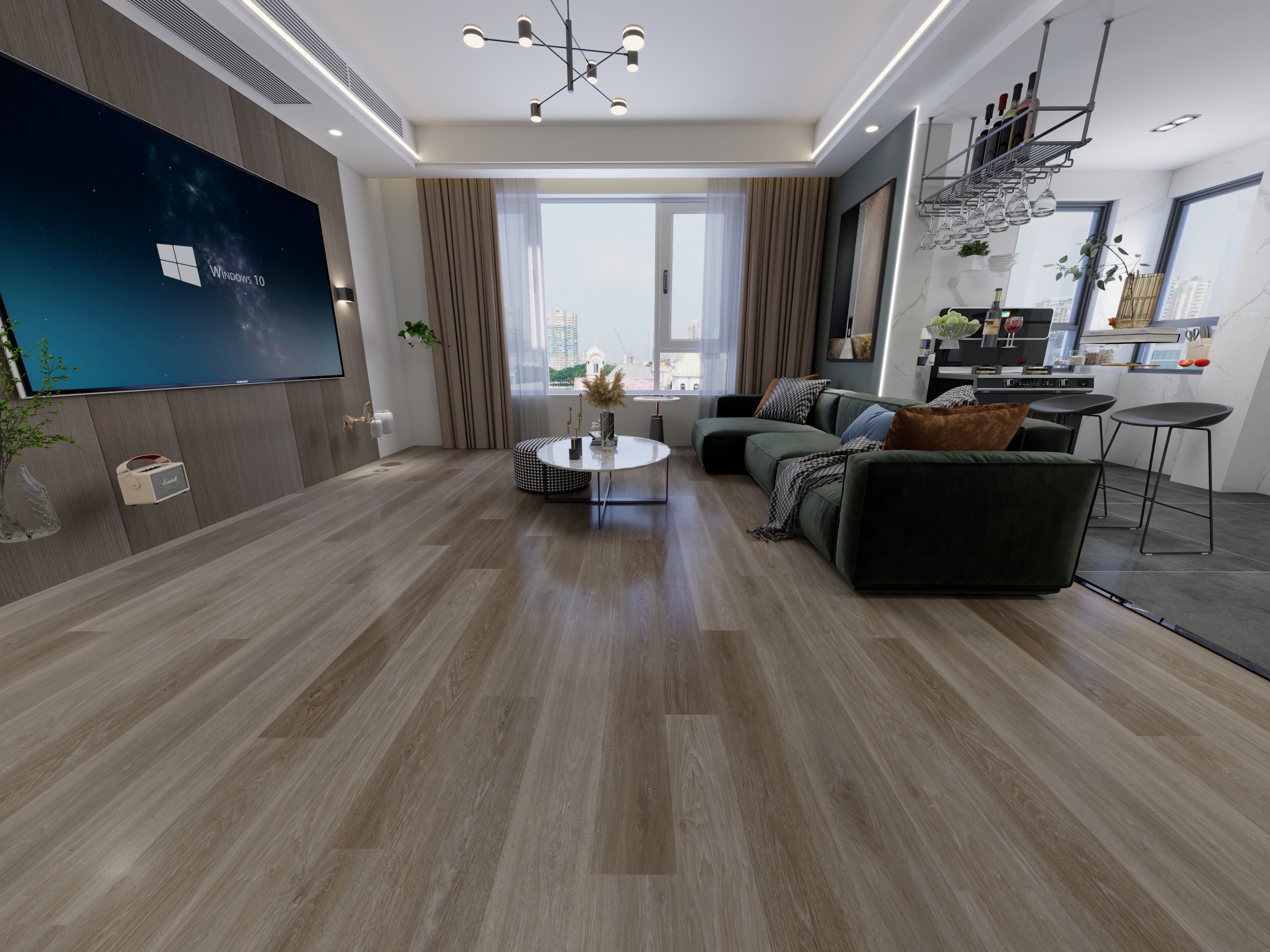 Carrara 8.5mm Hybrid Flooring