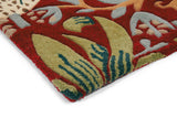 Morris & Co Strawberry Thief Rug - Crimson of AVADA - Best Sellers