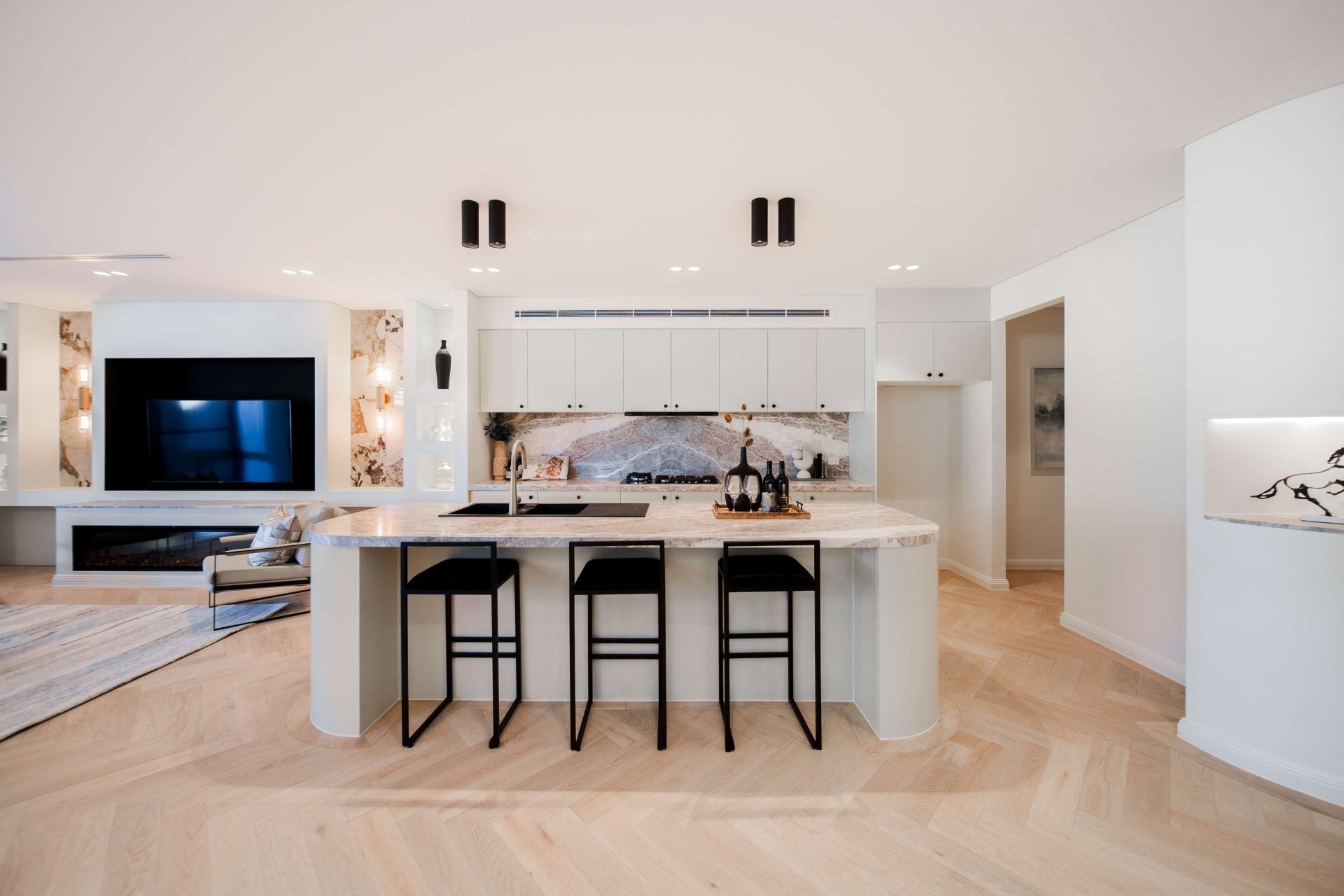 Chateau Grey 15mm Herringbone Flooring