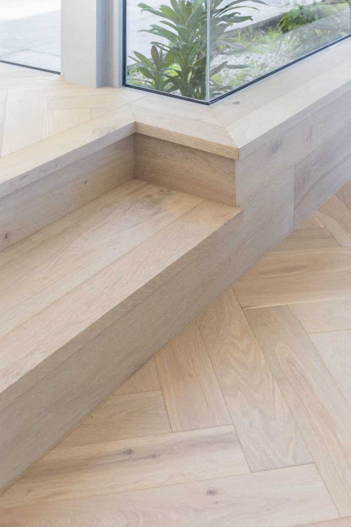 Chateau Grey 15mm Herringbone Flooring