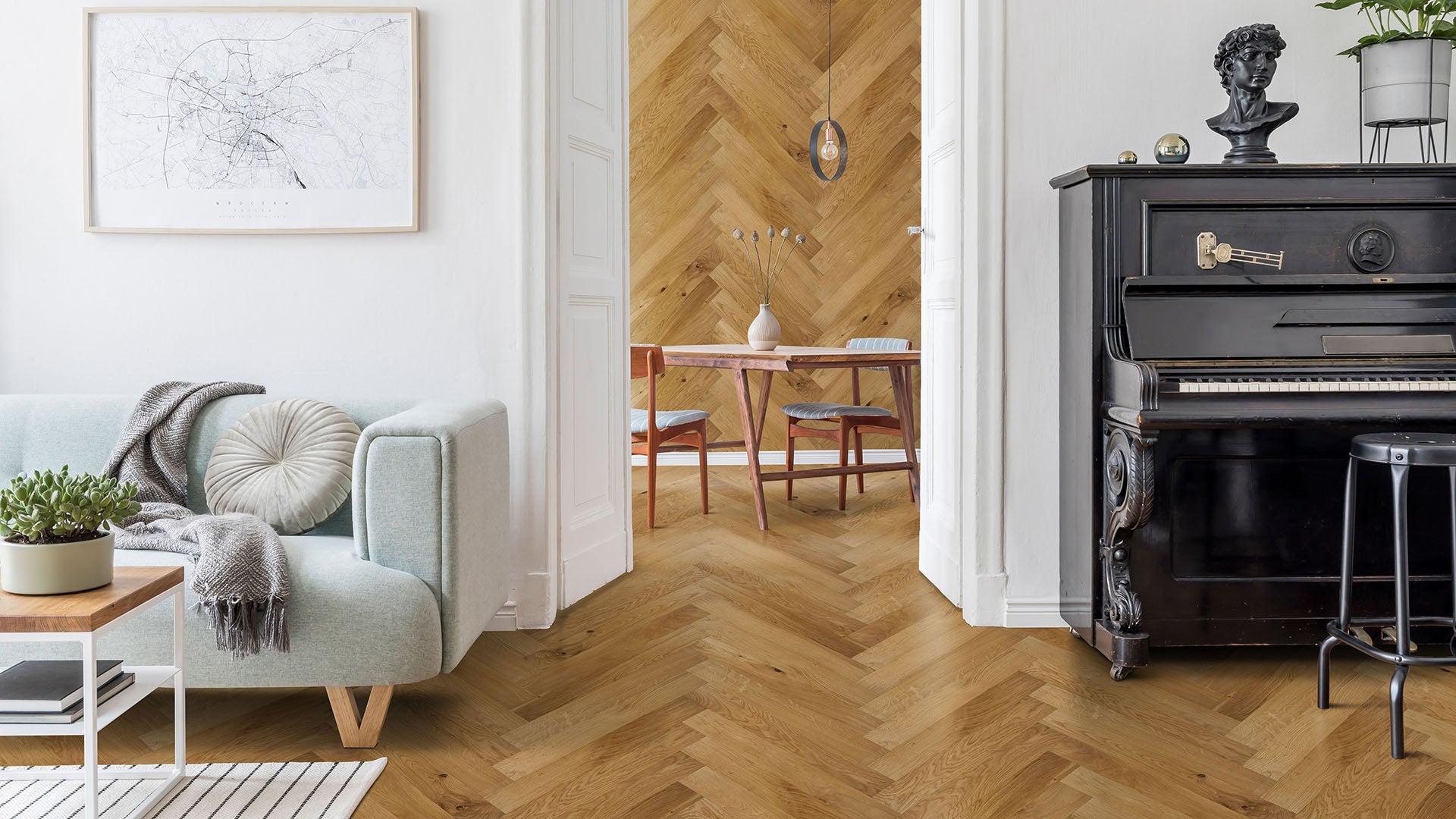 Flaxen 14mm European Oak Flooring