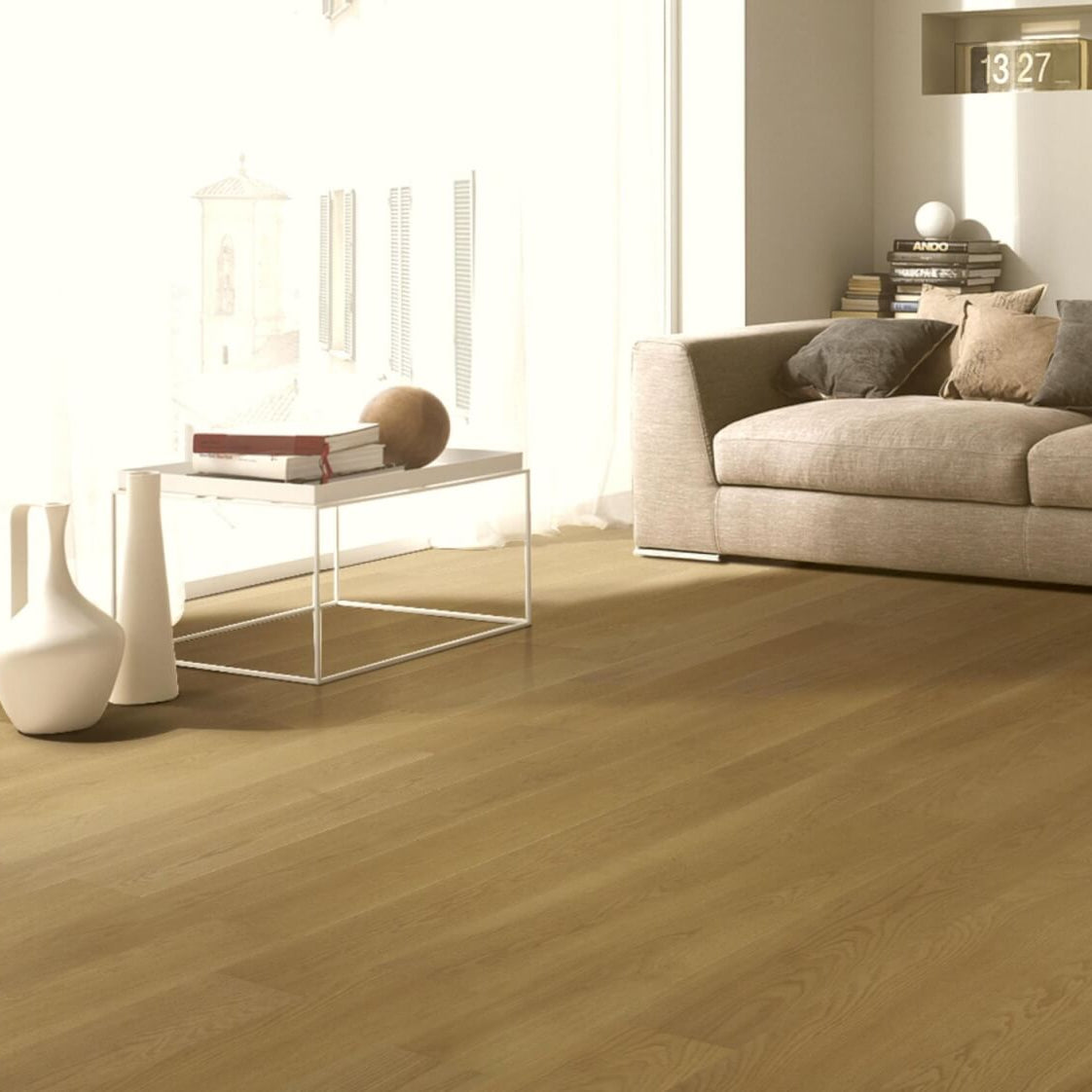 Golden Smokey Oak 240mm Wide American Oak