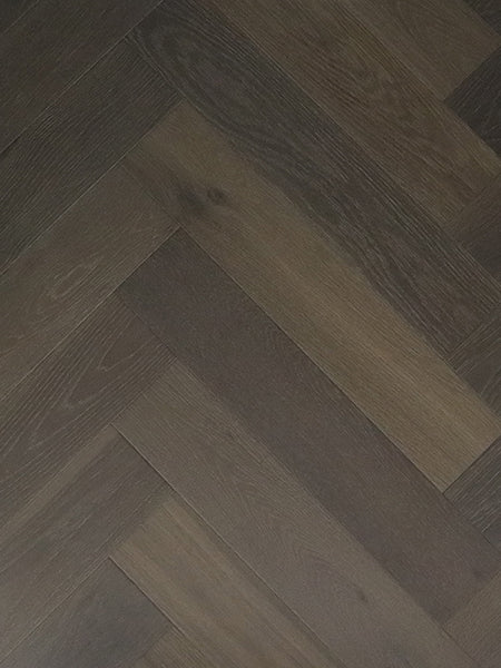 Meadow Grey Herringbone Timber Flooring