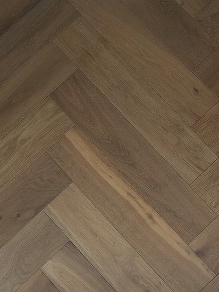Smoked Chestnut Herringbone Timber