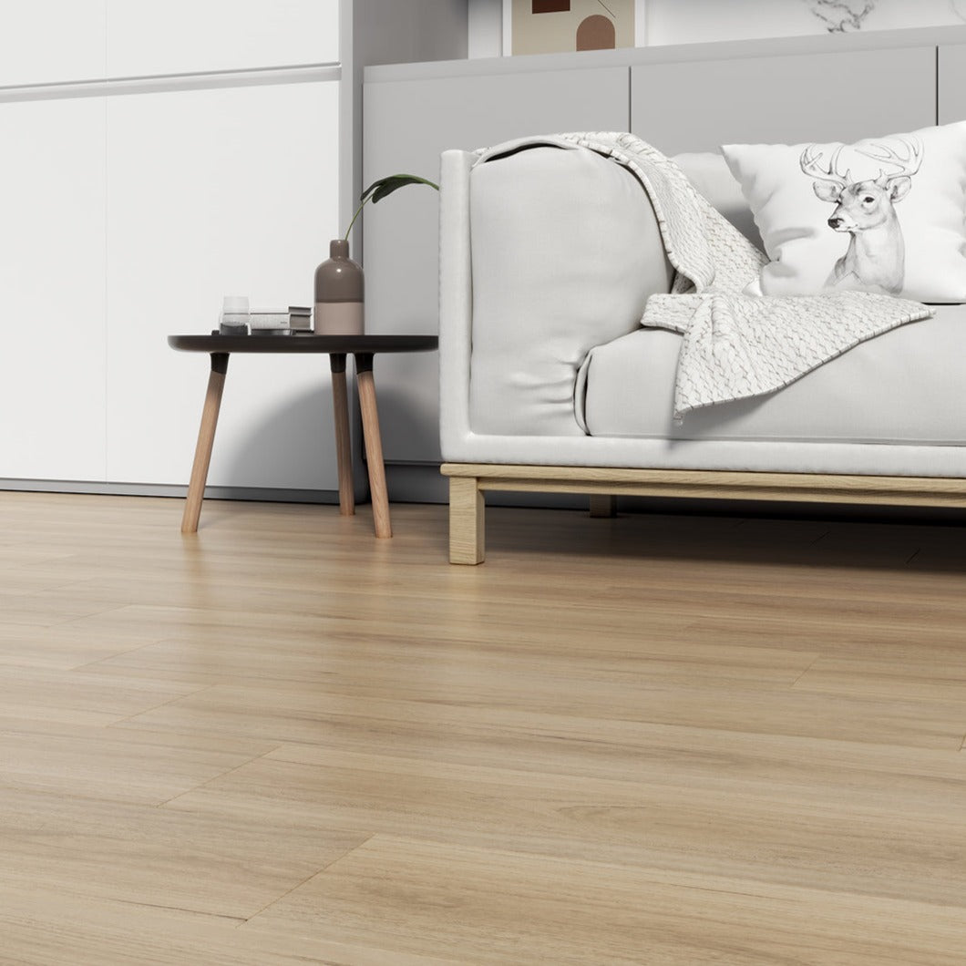 Blackbutt 8mm Hybrid Flooring- $37.90m2