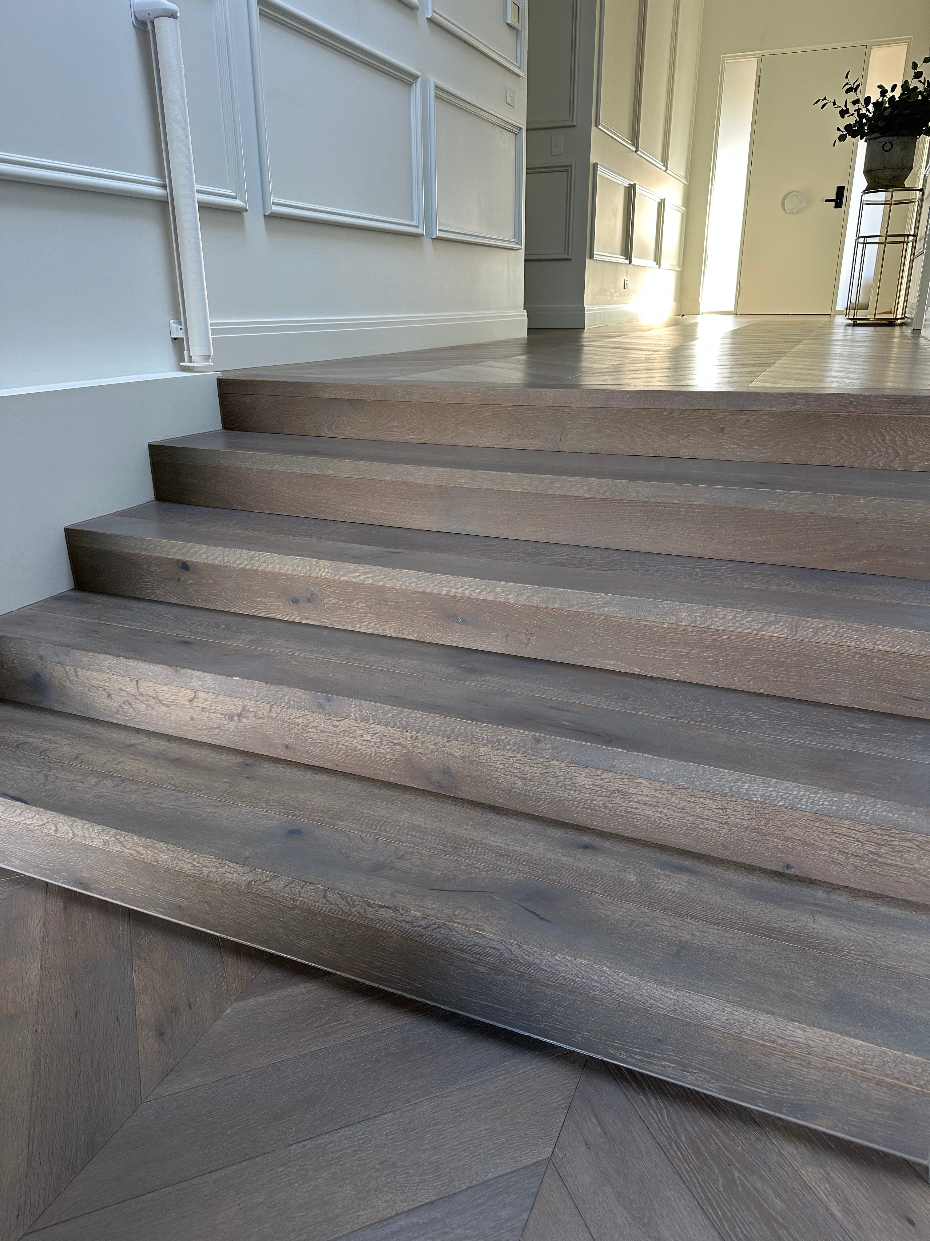 Alps Grey 14mm Parquetry Flooring