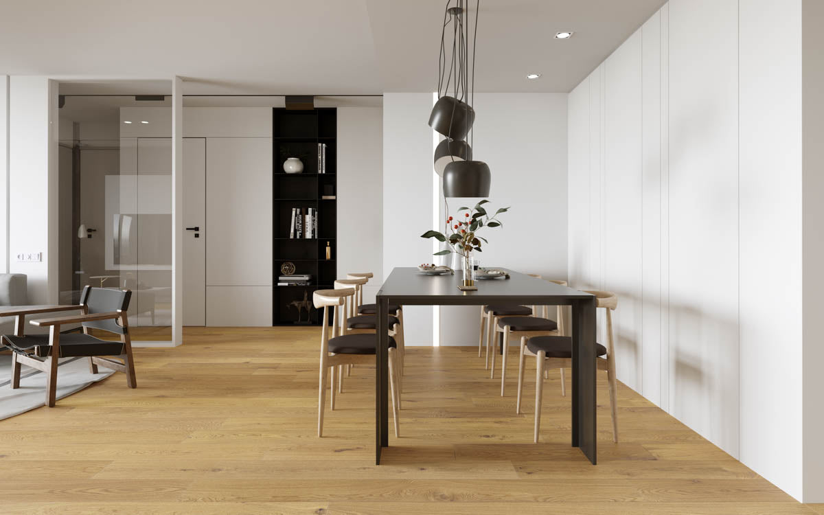 Light Tan 14mm European Oak Flooring