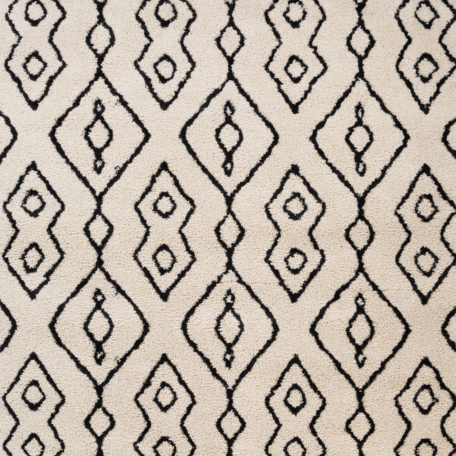 Luana Rug - Ivory Charcoal 8020
