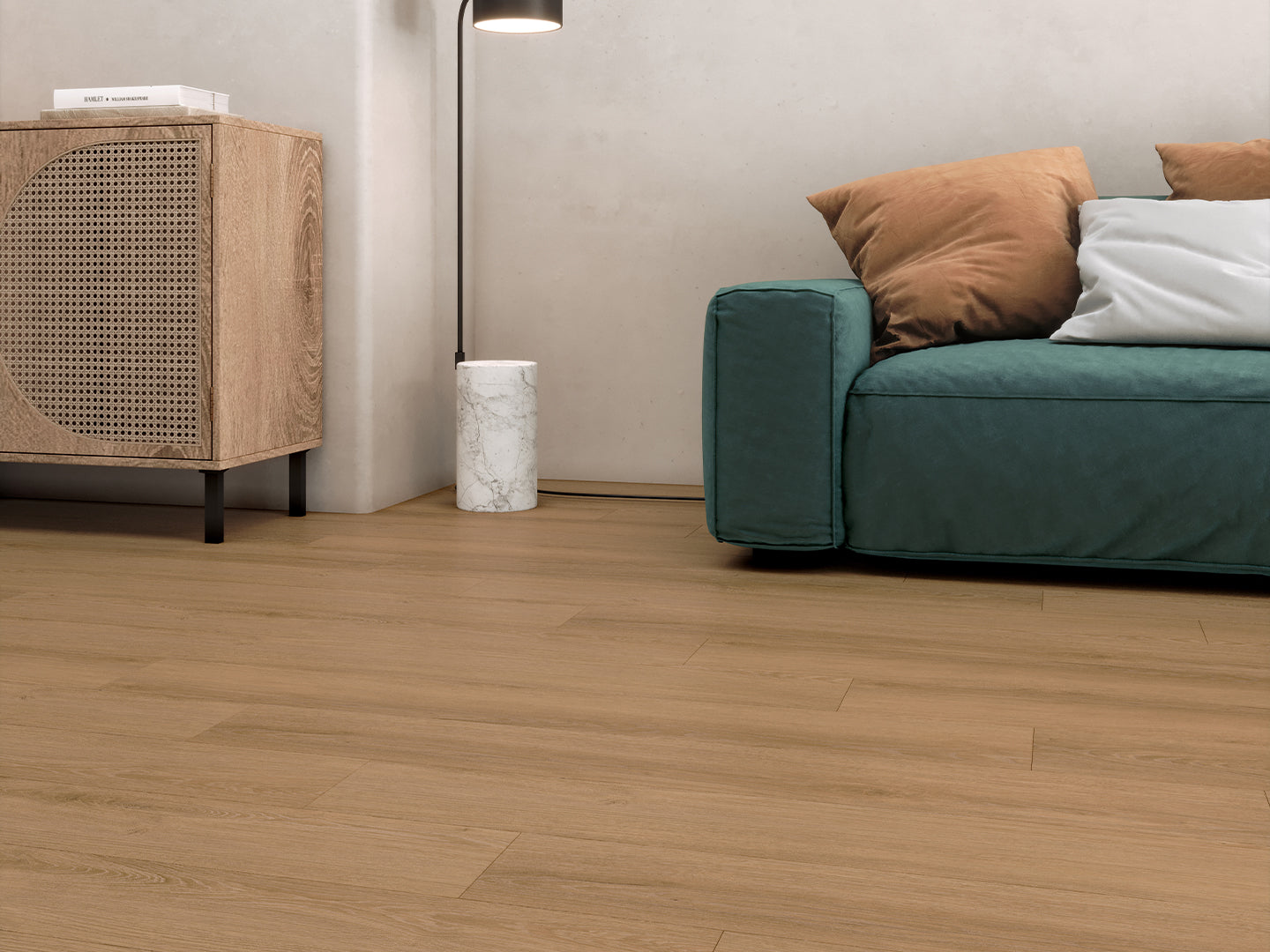 Maplewood Oak 8mm Hybrid Flooring $37.90m2