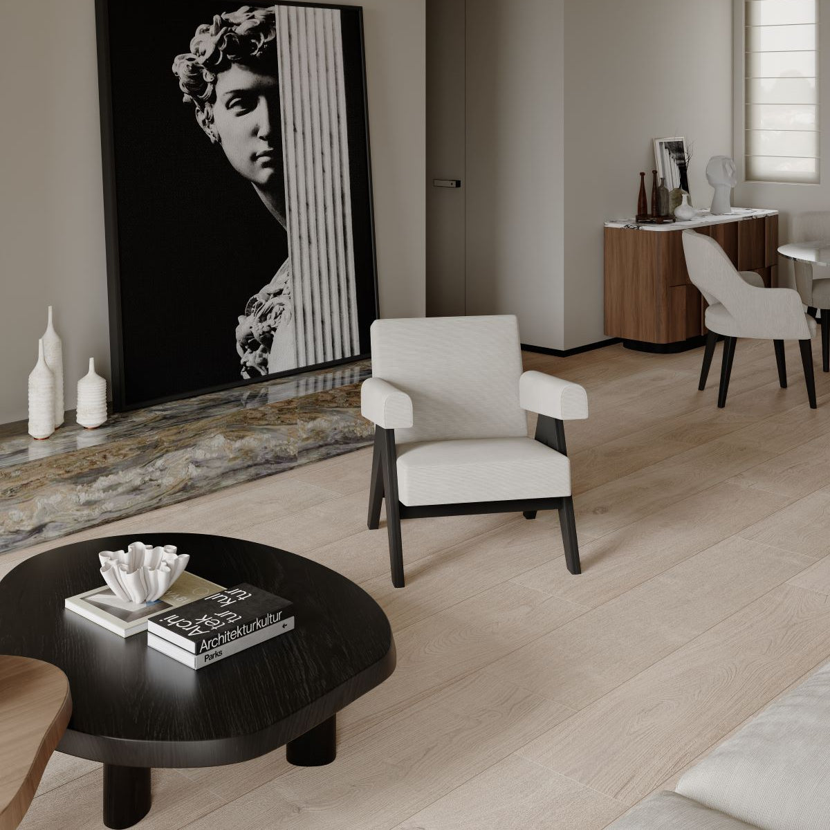 Neutral Oak 240mm European Oak