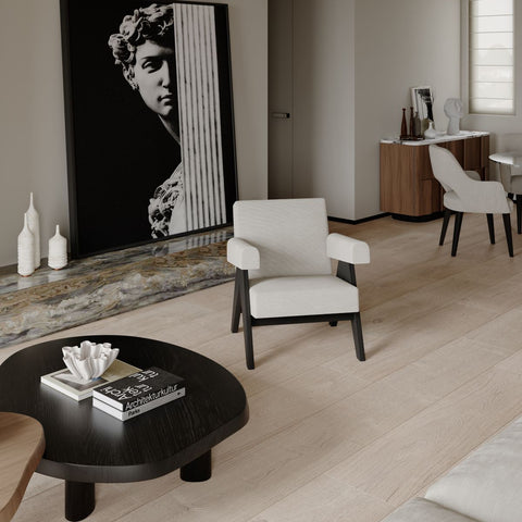 Neutral Oak 240mm European Oak Flooring