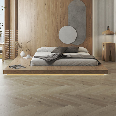 Nyalla Oak 15mm Herringbone Flooring