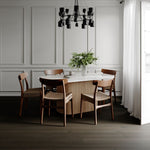 Palma Oak 240mm European Oak Flooring of 20-21mm European Oak Timber