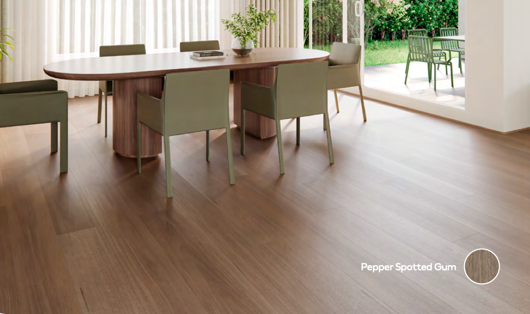 Pepper Spotted Gum Laminate Flooring