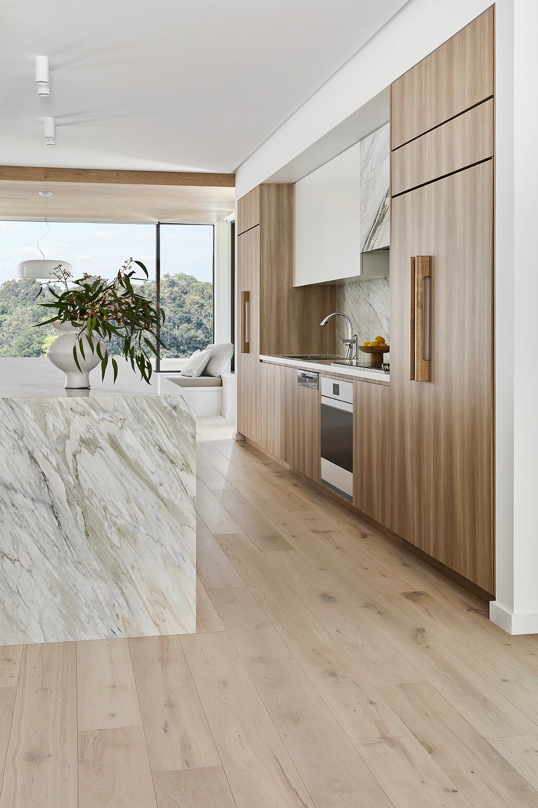Marble European Oak Timber Flooring