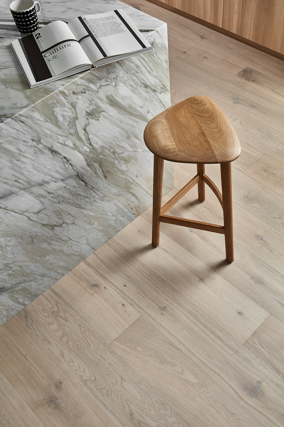 Marble European Oak Timber Flooring