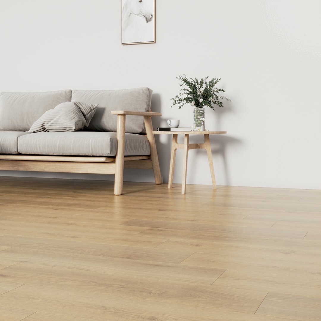 Sandstone Oak 8mm Hybrid Flooring $37.90m2