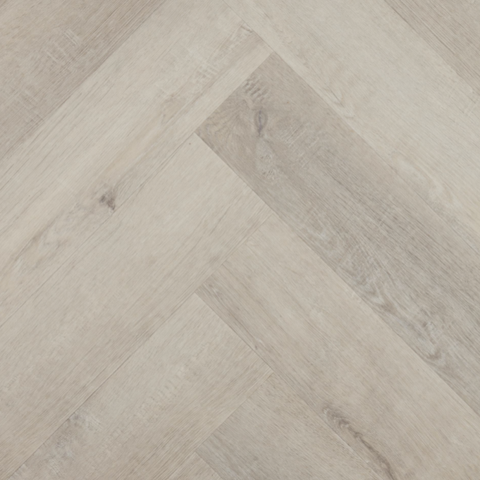 Pewter Herringbone Hybrid Flooring