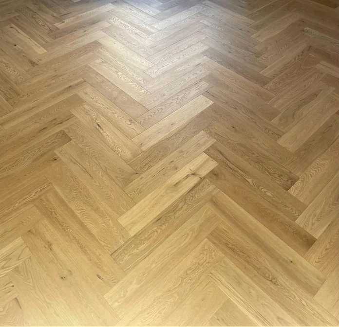 Marigold Oak 14mm Herringbone Flooring