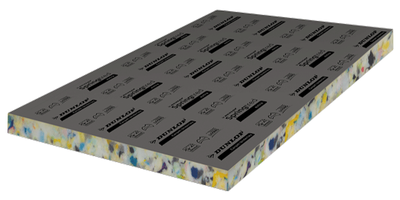 Carpet Underlay - Dunlop Springtred Extra 9mm - 27m2 Roll