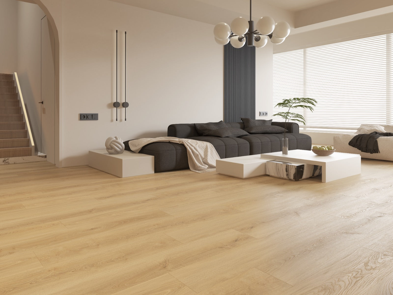 Tanned Oak 12mm Laminate Flooring