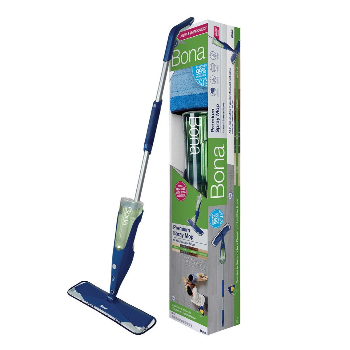 Bona Stone, Tile, Laminate & Vinyl Mop Kit