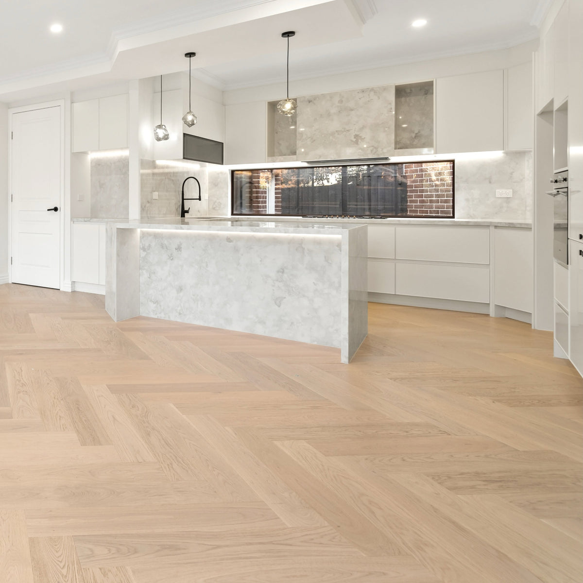 Wisteria Sands 15mm Herringbone Flooring