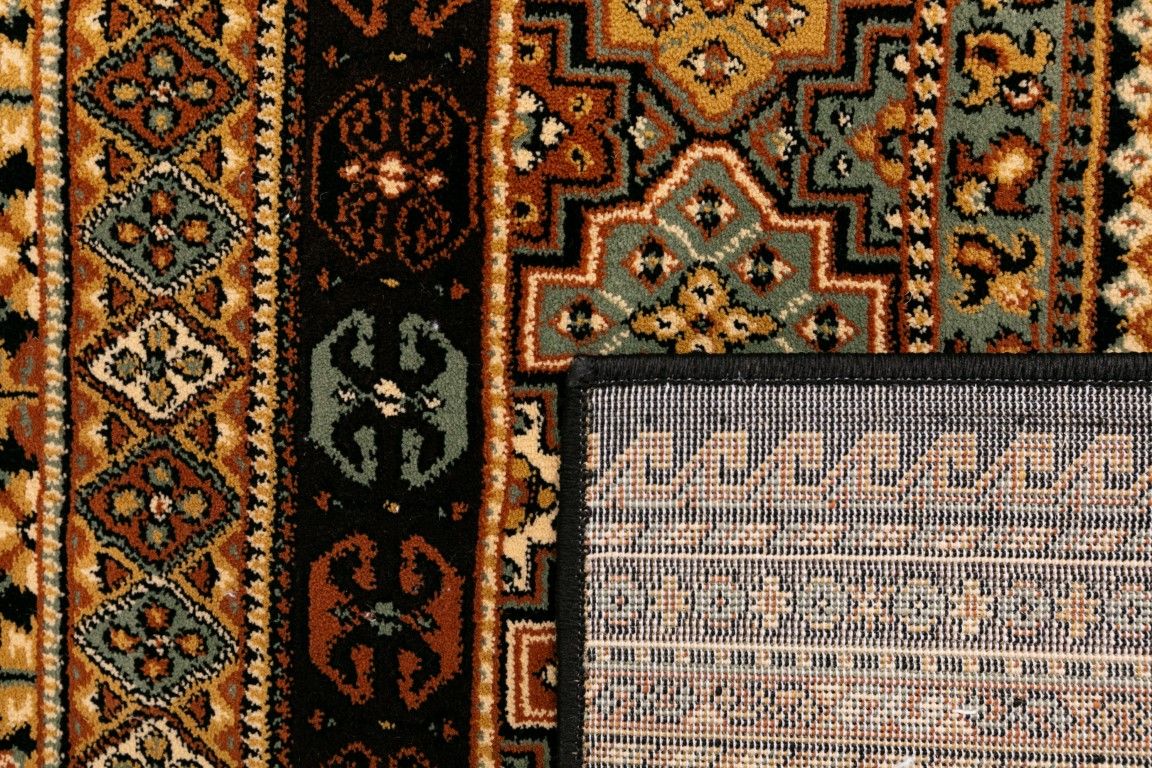 Afghan Traditional Rug - Black