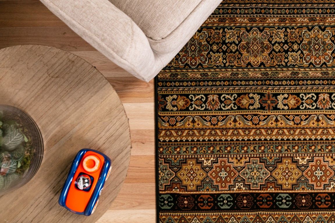 Afghan Traditional Rug - Black