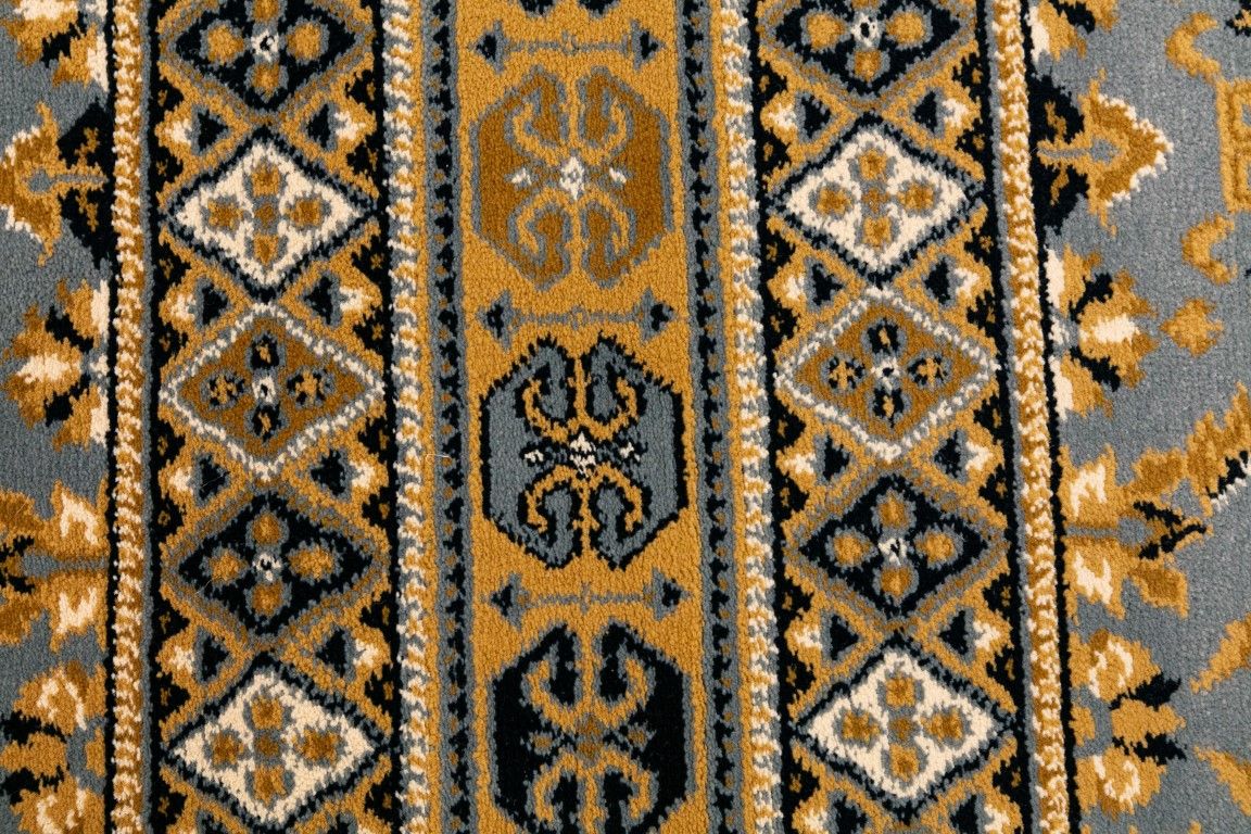 Afghan Traditional Rug - Wedgewood Blue