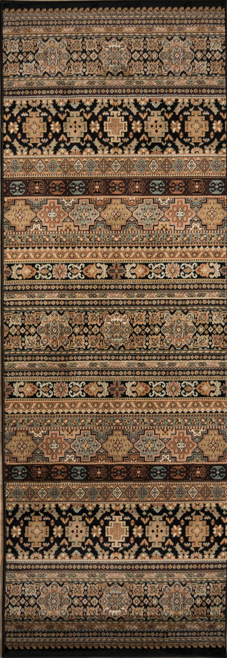 Afghan Traditional Rug - Black