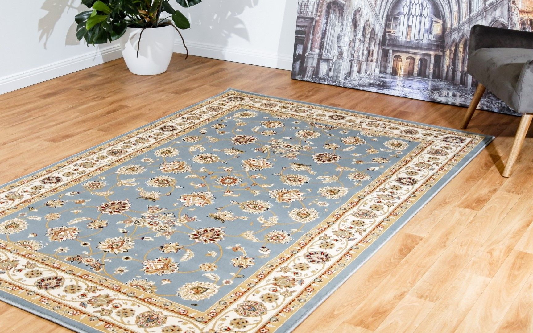 Agrabah Traditional Rug - Blue 173