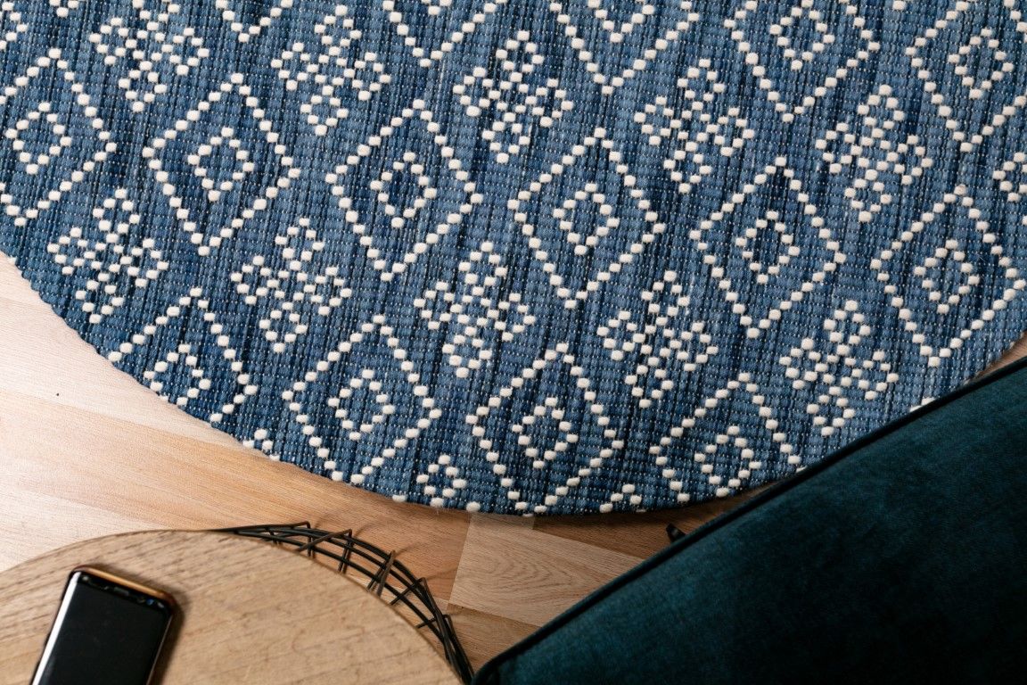 Bellevue Wool Rug - Blue 510