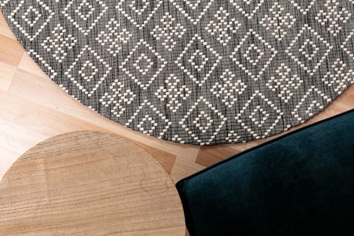 Bellevue Wool Rug - Grey 510