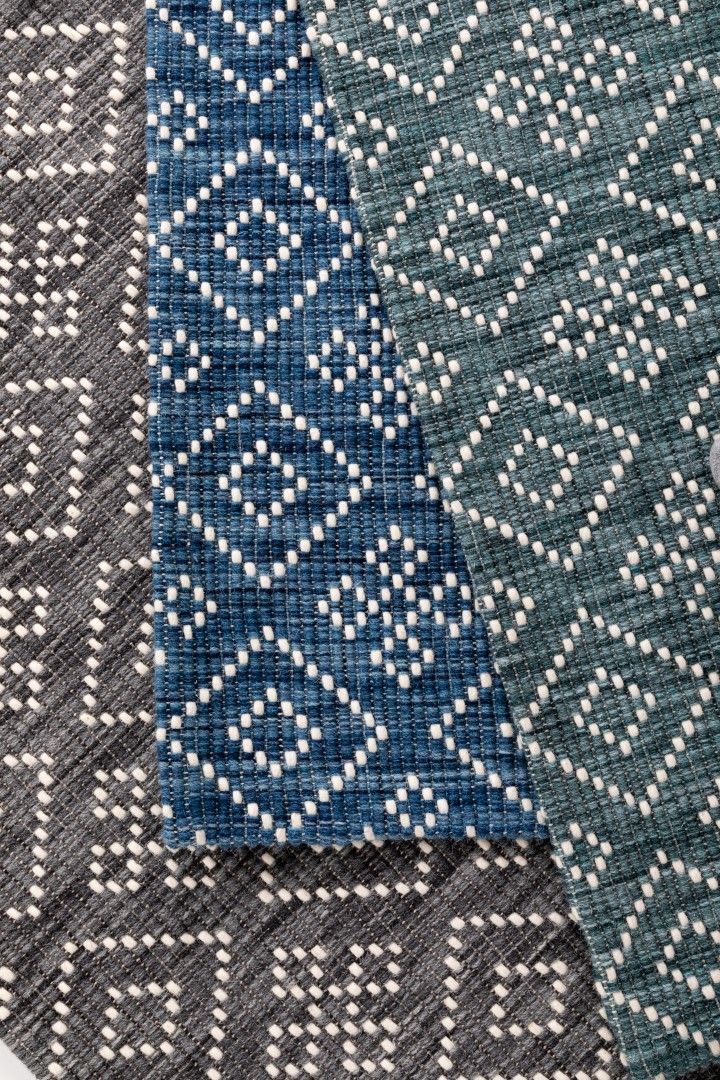 Bellevue Wool Rug - Teal 510