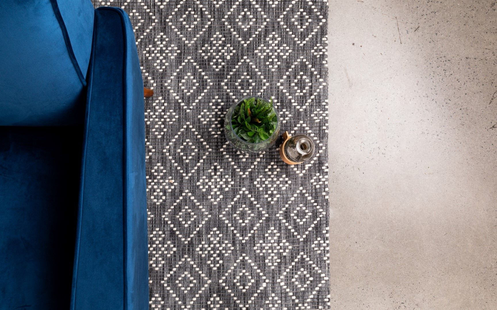 Bellevue Wool Rug - Grey 510