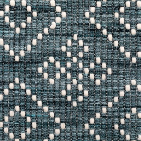 Bellevue Wool Rug - Teal 510